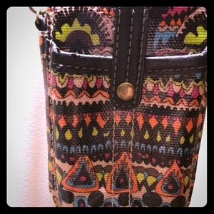 Small crossover purse Sakroots Art series